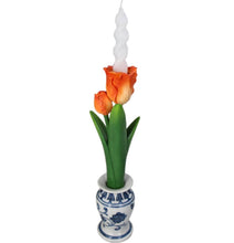 Charger l'image dans la galerie, Chandelier à tulipes orange