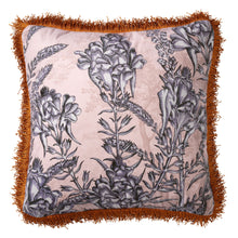 Load image into Gallery viewer, Throw Pillow Pink Flowers