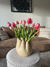 Cargar imagen en el visor de la galería, Beige Tulpenvase