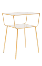 Carica l'immagine nel visualizzatore di Gallery, Table d'appoint en or