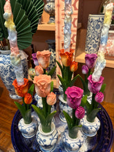 Charger l'image dans la galerie, Chandelier à tulipes orange