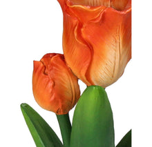 Charger l'image dans la galerie, Chandelier à tulipes orange