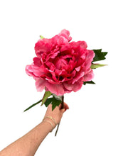 Load image into Gallery viewer, Artificial Peony Red