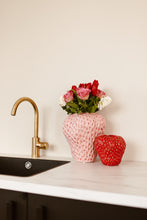 Cargar imagen en el visor de la galería, Vase Fraise Rouge Moyen