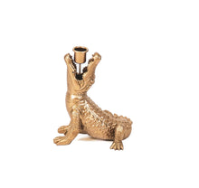 Cargar imagen en el visor de la galería, Bougeoir Crocodile Doré