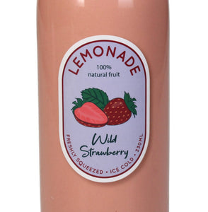 Limonadenflasche rosa
