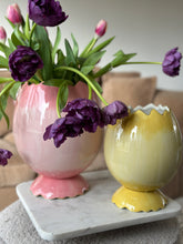 Load image into Gallery viewer, Egg Vase Pink Large
