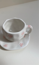 Load image into Gallery viewer, The Bowed Cup and Saucer
