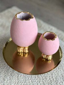 Egg Vaas Roze L
