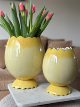 Load image into Gallery viewer, Egg Vase Yellow

