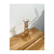 Load image into Gallery viewer, Beige Bubble Candle Holder M
