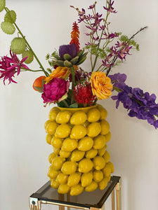 Bouquet de soie coloré
