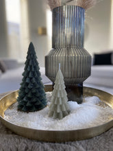 Afbeelding in Gallery-weergave laden, Kerstboom Kaars Creme Groot
