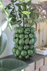 Fig Vase Green