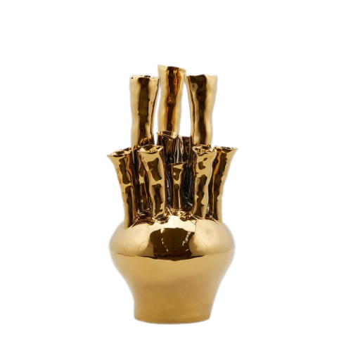 Golden Tube Vase