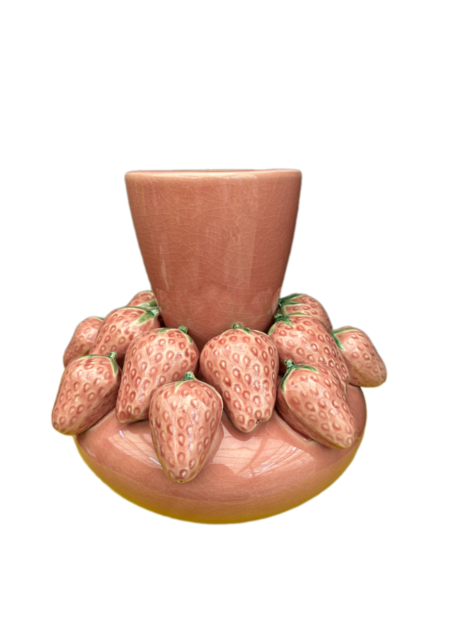 Strawberry Vase Pink