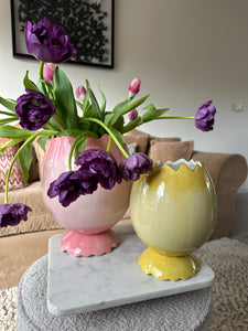 Egg Vase Pink Large