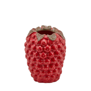 Raspberry Vase