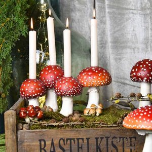 Mushroom Candle Holder