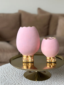 Egg Vase Pink L