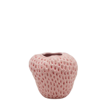 Load image into Gallery viewer, Strawberry Vase Pink Medium
