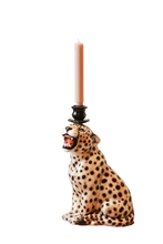 Load image into Gallery viewer, Leopard candlestick
