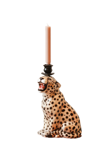 Chandelier léopard