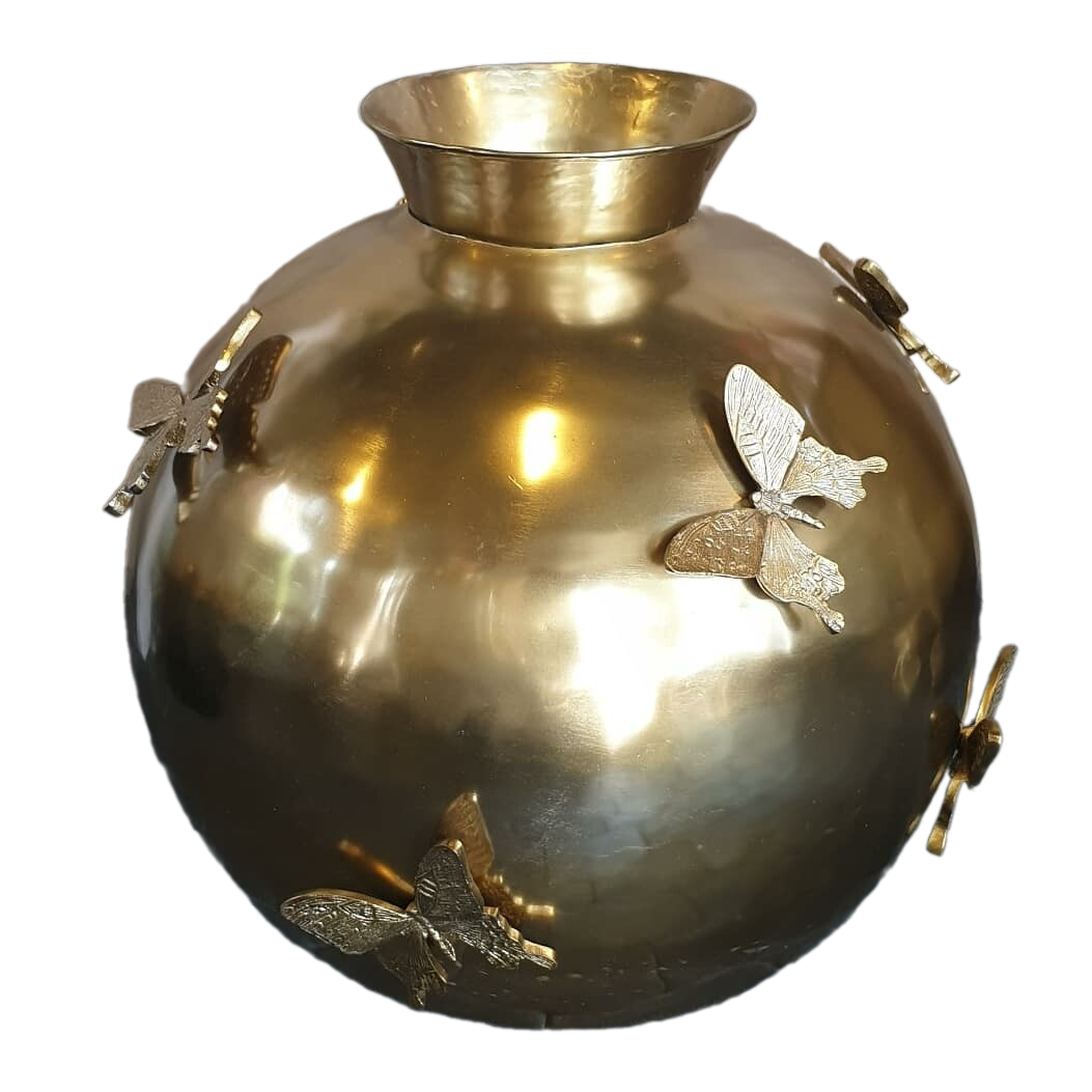 Butterfly Vase Gold