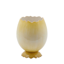 Load image into Gallery viewer, Egg Vase Yellow Large
