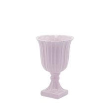 Load image into Gallery viewer, Tulip Vase On Foot Lilac Small
