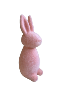 Velvet Pink Easter Bunny