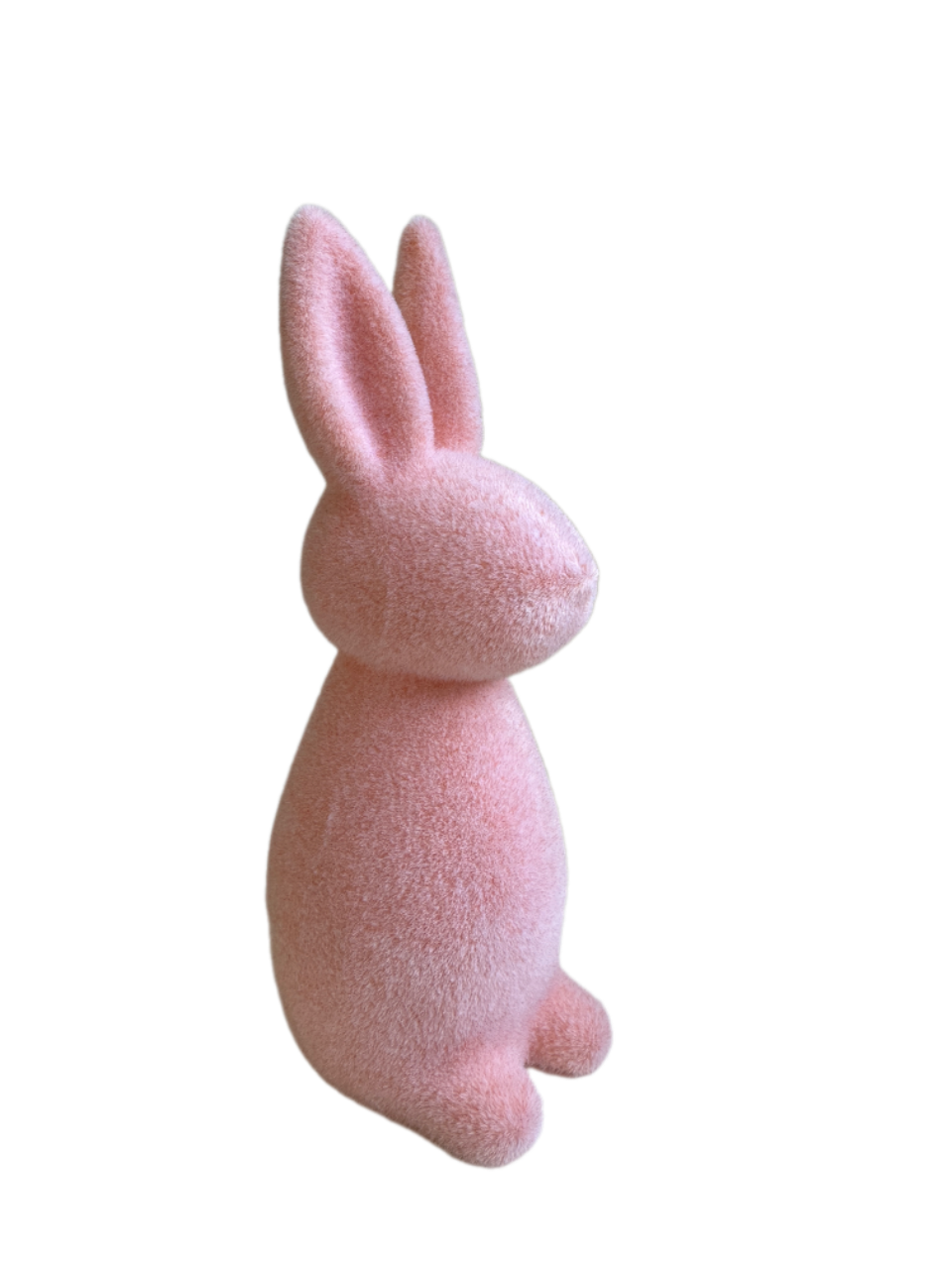 Velvet Pink Easter Bunny